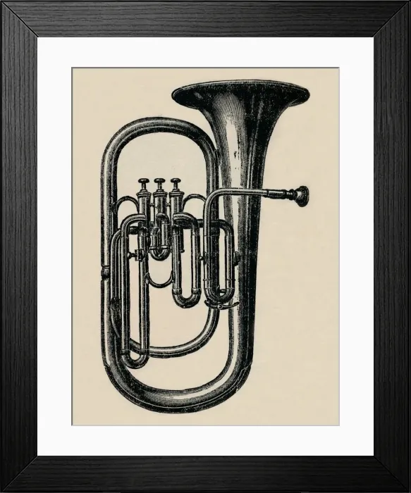 Framed Print : The Baritone, 1910. Creator: Unknown