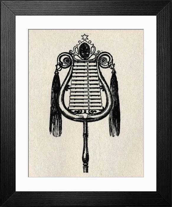 Framed Print : Glockenspiel (Chimes), 1910. Creator: Unknown Framed Print : Glockenspiel (Chimes), 1910. Creator: Unknown