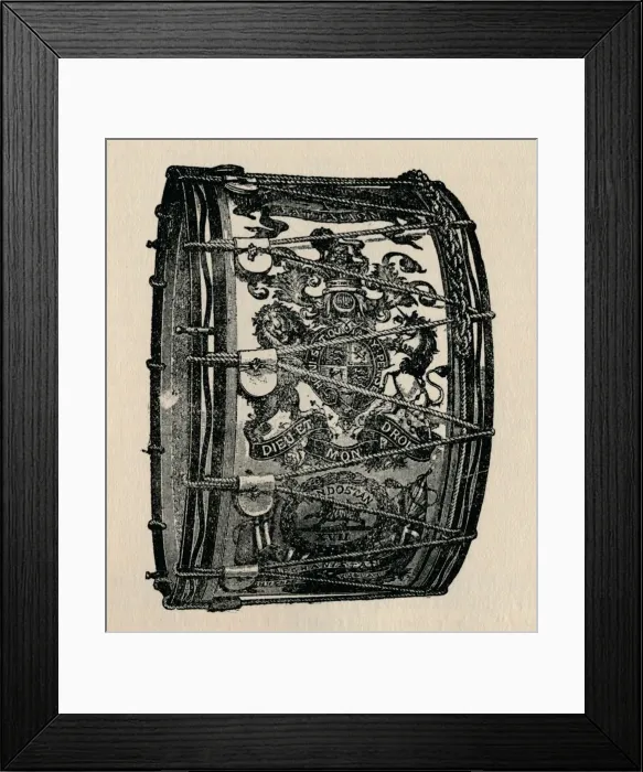 Framed Print : Bass Drum, 1910. Creator: Unknown Framed Print : Bass Drum, 1910. Creator: Unknown