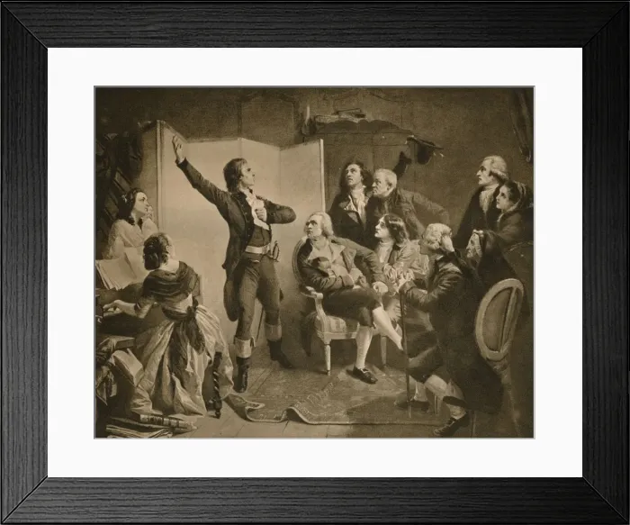 Framed Print : The First Singing of the Marseillaise, 1895. Creator: Isidore Pils Framed Print : The First Singing of the Marseillaise, 1895. Creator: Isidore Pils