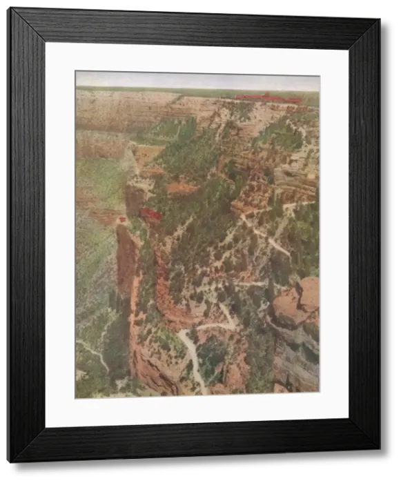 Framed Print : The Grand Canyon, Arizona, 1914. Creator: Unknown Framed Print : The Grand Canyon, Arizona, 1914. Creator: Unknown