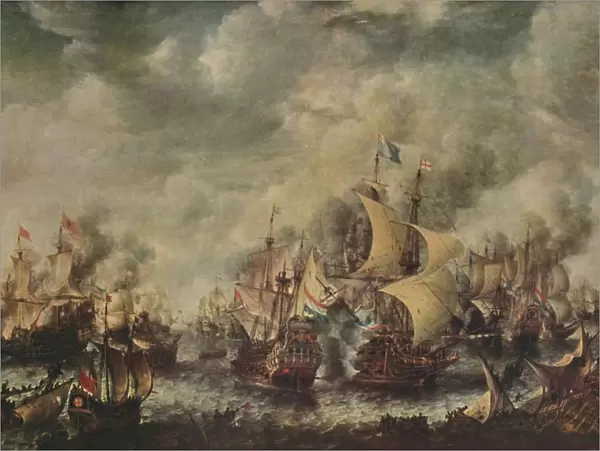 Sea Fight Between the English and Dutch Off Ter Heyde, August, 1653, (1914). Creator