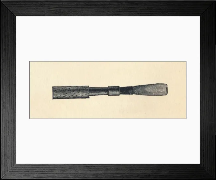 Framed Print : Oboe Reed, 1895. Creator: Unknown Framed Print : Oboe Reed, 1895. Creator: Unknown