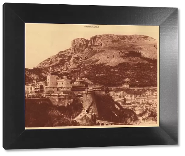 The Princes Palace and la Condamine, Monte Carlo, 1930. Creator: Unknown