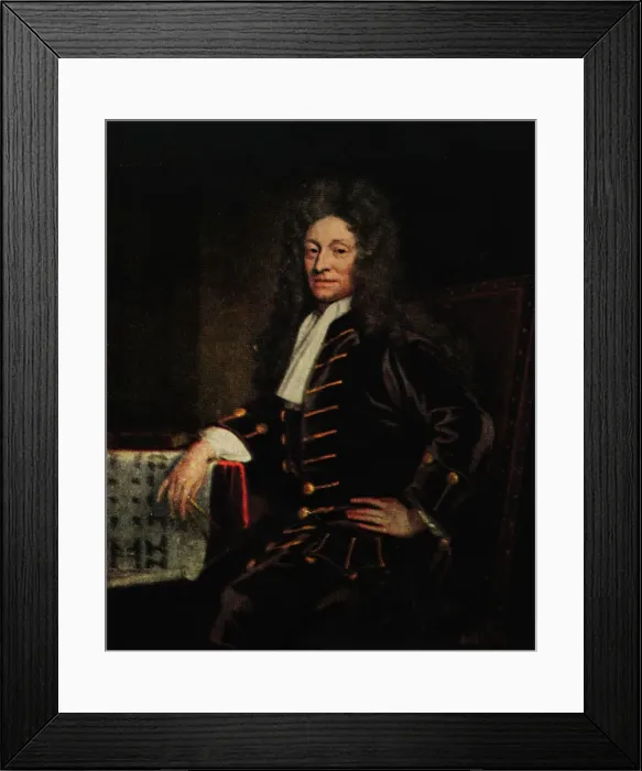 Framed Print : Pathfinders - Sir Christopher Wren, 1711, (1922). Creator: Sir Godfrey Kneller Framed Print : Pathfinders - Sir Christopher Wren, 1711, (1922). Creator: Sir Godfrey Kneller