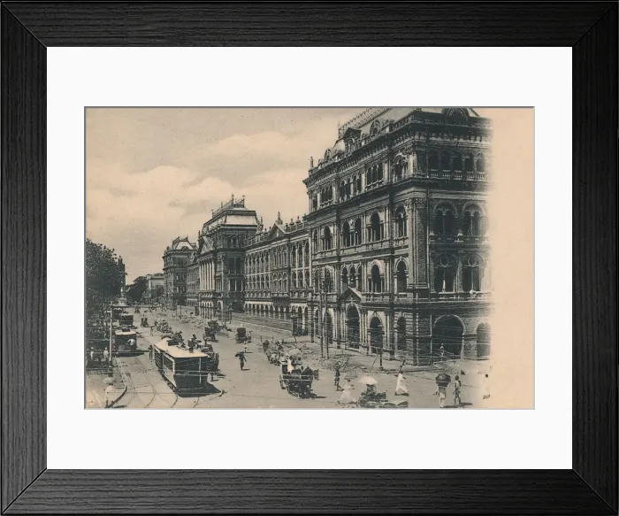 Framed Print : View of Writers Buildings, Calcutta, c1910. Creator: Johnston & Hoffmann Framed Print : View of Writers Buildings, Calcutta, c1910. Creator: Johnston & Hoffmann