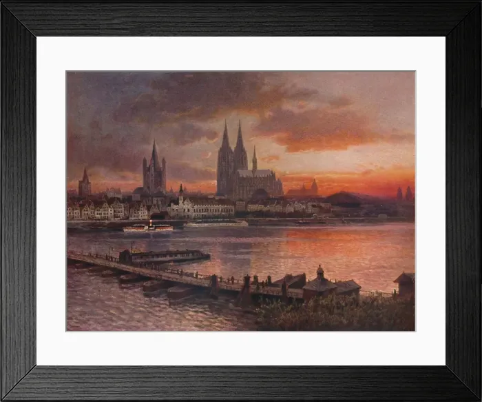 Framed Print : Koln, 1923. Creator: Nikolai of Astudin Framed Print : Koln, 1923. Creator: Nikolai of Astudin