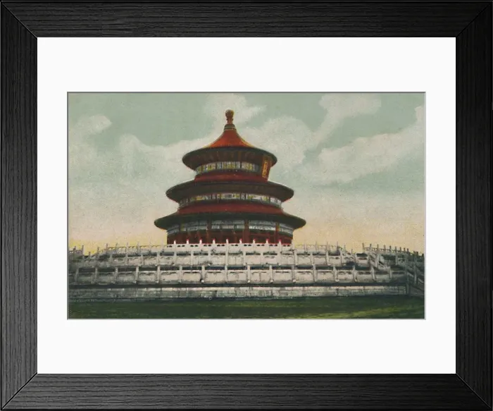 Framed Print : Temple of Heaven, Pekin, c1910. Creator: Unknown Framed Print : Temple of Heaven, Pekin, c1910. Creator: Unknown