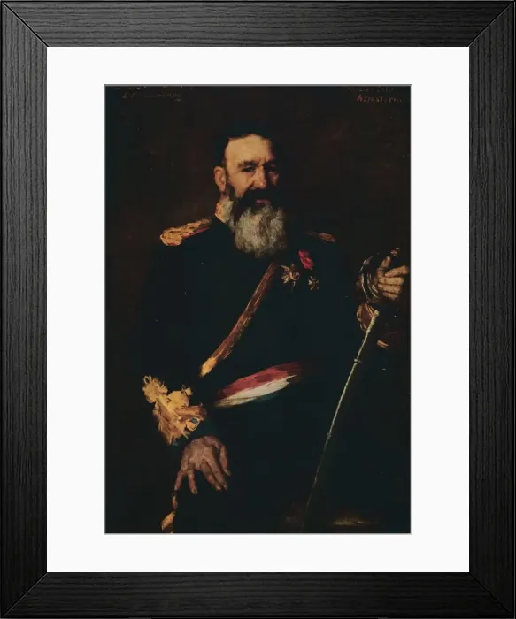 Framed Print : General Piet Joubert, Commander-In-Chief of the Dutch South African Republic, 1890 Framed Print : General Piet Joubert, Commander-In-Chief of the Dutch South African Republic, 1890