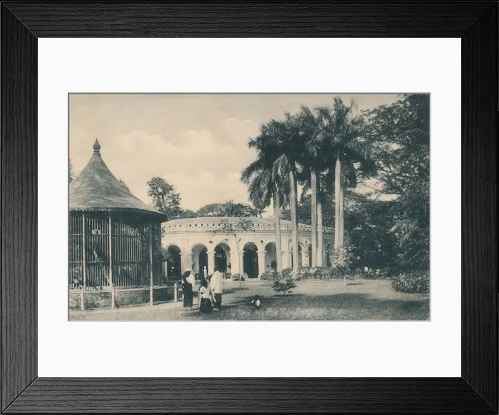 Framed Print : View in the Zoological Gardens, Calcutta, c1910. Creator: Unknown Framed Print : View in the Zoological Gardens, Calcutta, c1910. Creator: Unknown