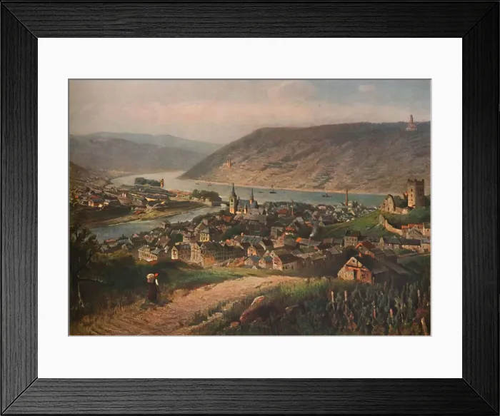 Framed Print : Bingen, 1923. Creator: Nikolai of Astudin Framed Print : Bingen, 1923. Creator: Nikolai of Astudin