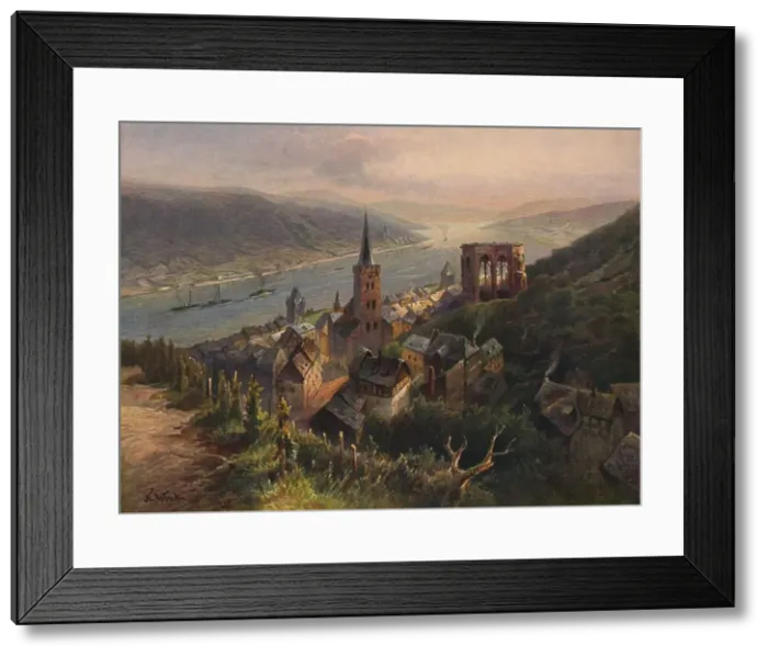 Framed Print : Bacharach, 1923. Creator: Nikolai of Astudin Framed Print : Bacharach, 1923. Creator: Nikolai of Astudin