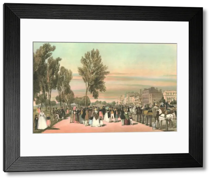 Framed Print : Hyde Park near Grosvenor Gate. Creator: Thomas Shotter Boys Framed Print : Hyde Park near Grosvenor Gate. Creator: Thomas Shotter Boys