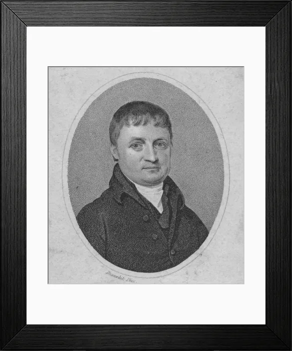 Framed Print : Mr. Denton, Preacher of the Gospel, early 19th century. Creator: Ridley Framed Print : Mr. Denton, Preacher of the Gospel, early 19th century. Creator: Ridley