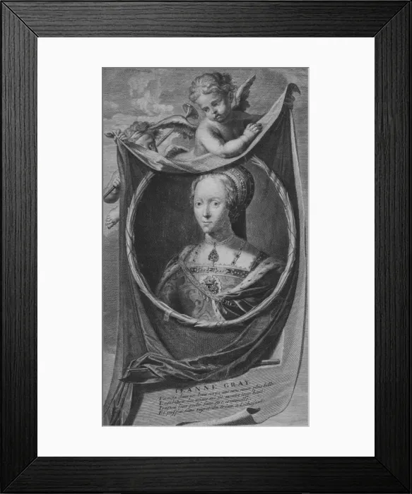 Framed Print : Ieanne Gray, 1697. Creator: Cornelis Vermeulen Framed Print : Ieanne Gray, 1697. Creator: Cornelis Vermeulen