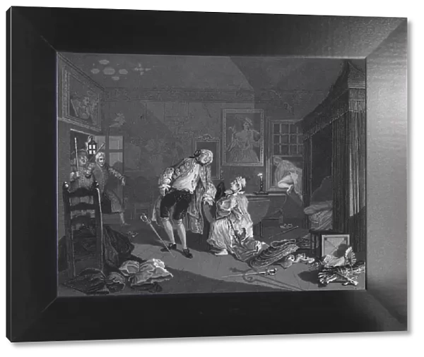 Marriage A La Mode - Death of the Earl, 1745, (1830s). Creator: TE Nicholson