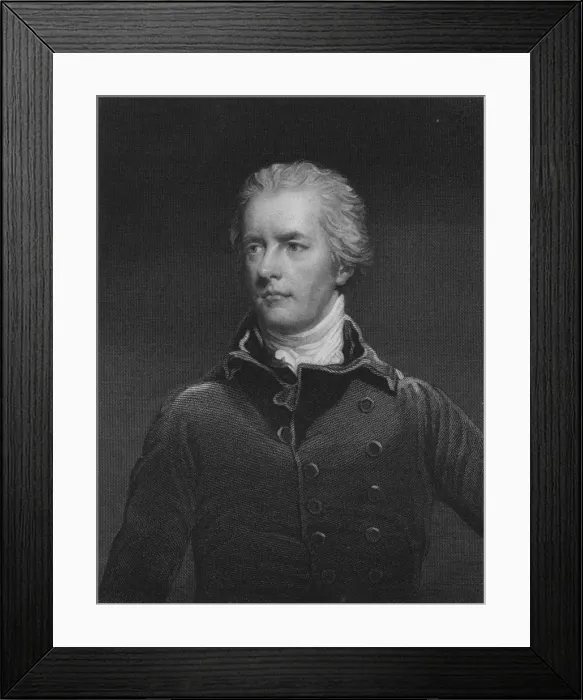 Framed Print : The Right Honourable William Pitt, 1829. Creator: Thomson Framed Print : The Right Honourable William Pitt, 1829. Creator: Thomson