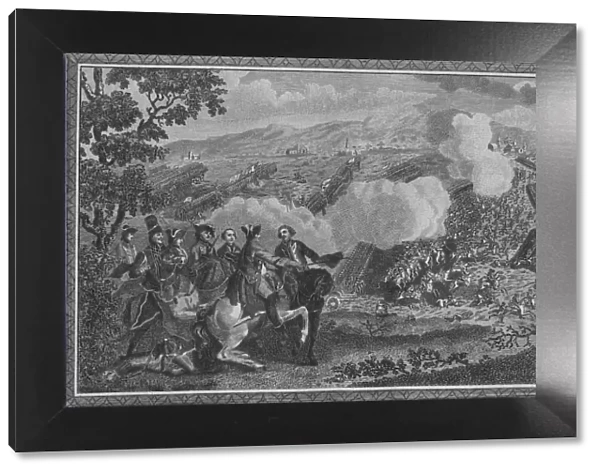 The Battle of Minden, or Thornhausen, in Westphalia... 1759, (1785). Creator: John Goldar