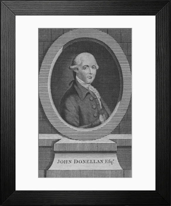 Framed Print : John Donellan Esq. c1780. Creator: Unknown Framed Print : John Donellan Esq. c1780. Creator: Unknown