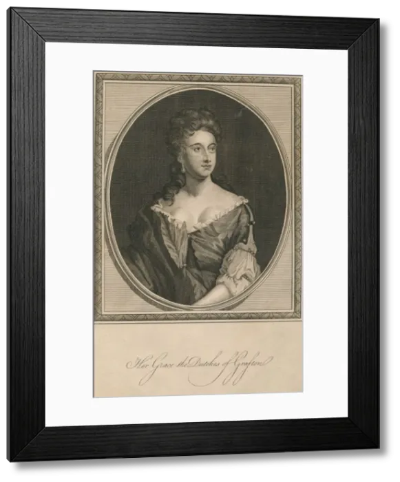 Framed Print : Her Grace the Dutches of Grafton, 1787. Creator: John Goldar Framed Print : Her Grace the Dutches of Grafton, 1787. Creator: John Goldar