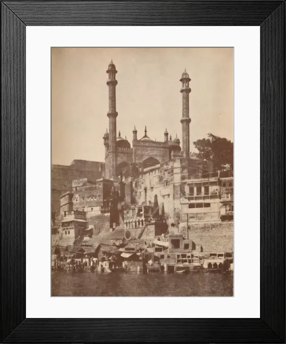 Framed Print : Benares - The Holy City of the Hindus, 1936. Creator: Unknown Framed Print : Benares - The Holy City of the Hindus, 1936. Creator: Unknown
