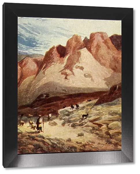 Mount Sinai - Acts vii 38, c1924. Creators: James Clark, Henry A Harper