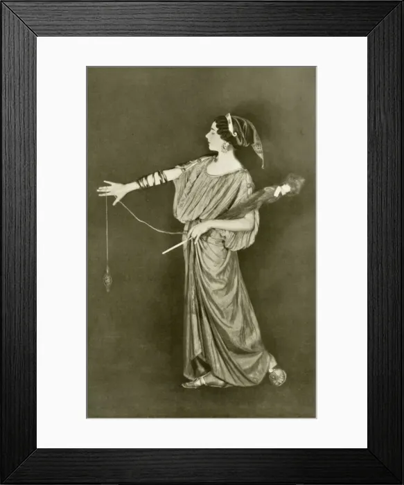 Framed Print : A Woman of the People, Fifth Century, B. C. 1924. Creator: Herbert Norris Framed Print : A Woman of the People, Fifth Century, B. C. 1924. Creator: Herbert Norris