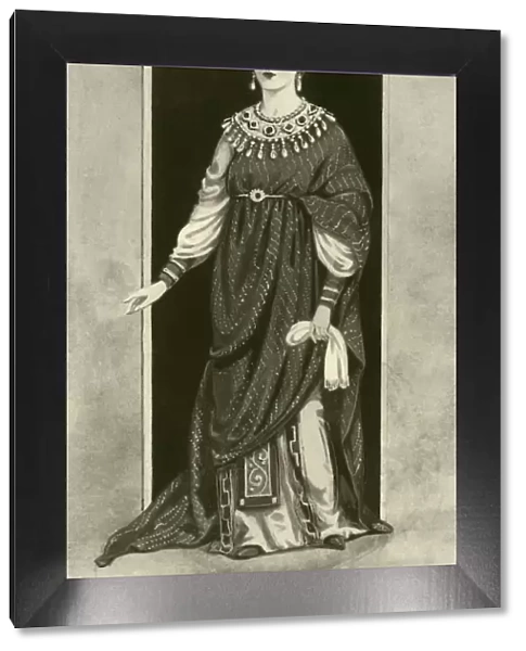 An Empress of the Eastern or Western Empire - Fifth Century, B. C. 1924. Creator: Herbert Norris