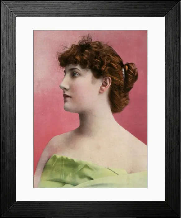 Framed Print : Mlle. Nelly Cormon, Du Theatre Du Gymnase, 1904. Creator: Unknown Framed Print : Mlle. Nelly Cormon, Du Theatre Du Gymnase, 1904. Creator: Unknown
