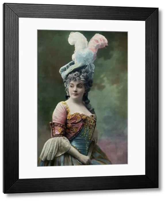 Framed Print : Theatre Municipal De La Gaite - Mme. Rejane, role de la Montansier. - La Montansier, 1904 Framed Print : Theatre Municipal De La Gaite - Mme. Rejane, role de la Montansier. - La Montansier, 1904