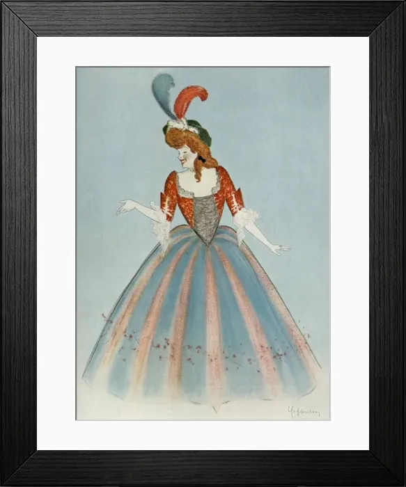 Framed Print : Mme Rejane - Role de la Montansier. - La Montansier, 1904. Creator: Unknown Framed Print : Mme Rejane - Role de la Montansier. - La Montansier, 1904. Creator: Unknown