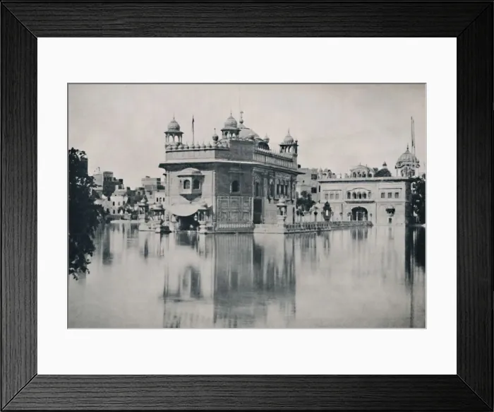 Framed Print : The Golden Temple, Amritsar, 1936. Creator: Unknown Framed Print : The Golden Temple, Amritsar, 1936. Creator: Unknown