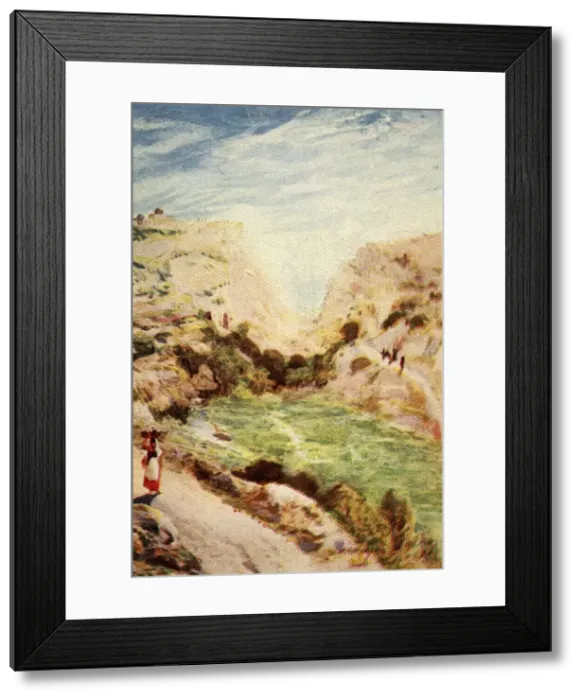 Framed Print : Jerusalem, The Kings Dale - Matt. xxiii. 37, c1924. Creators: James Clark, Henry A Harper Framed Print : Jerusalem, The Kings Dale - Matt. xxiii. 37, c1924. Creators: James Clark, Henry A Harper