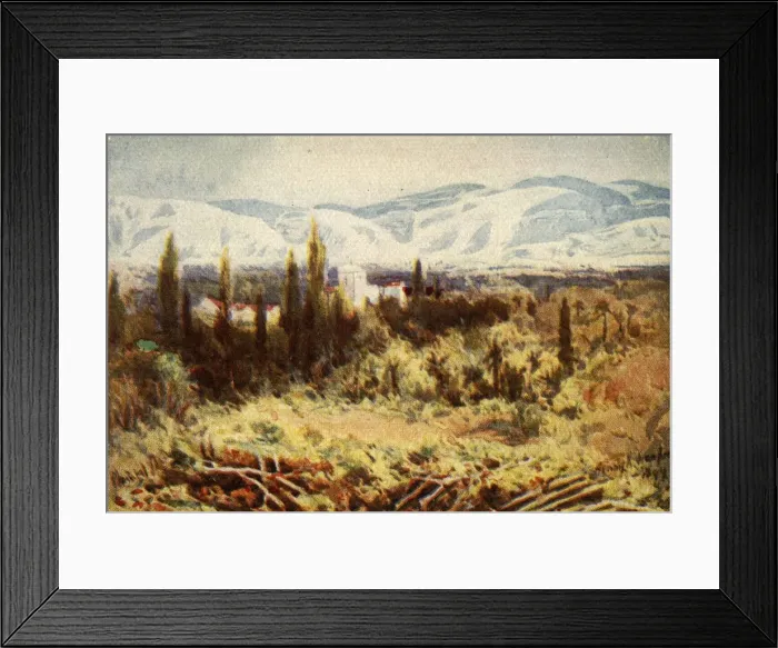 Framed Print : Ruins of Jericho - Heb. xi. 30, c1924. Creators: James Clark, Henry A Harper Framed Print : Ruins of Jericho - Heb. xi. 30, c1924. Creators: James Clark, Henry A Harper
