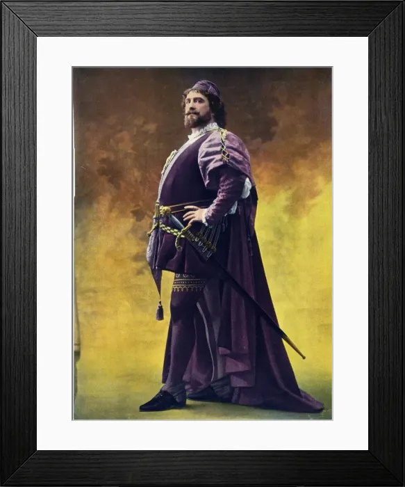 Framed Print : Academie Nationale. - Othello - Iago - M. Delmas, 1904. Creator: Unknown Framed Print : Academie Nationale. - Othello - Iago - M. Delmas, 1904. Creator: Unknown
