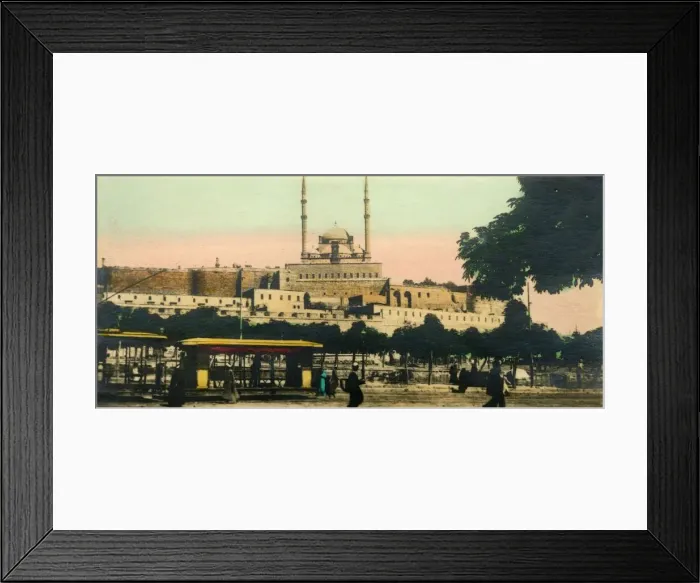 Framed Print : Cairo: The Citadel, c1918-c1939. Creator: Unknown Framed Print : Cairo: The Citadel, c1918-c1939. Creator: Unknown