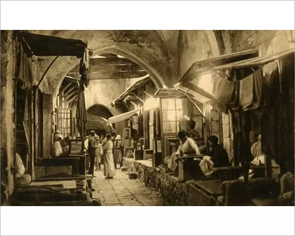 Jerusalem - Bazaar of the Goldsmiths, c1918-c1939. Creator: Unknown