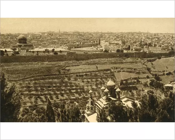 Jerusalem from the Mount of Olives, c1918-c1939. Creator: Unknown
