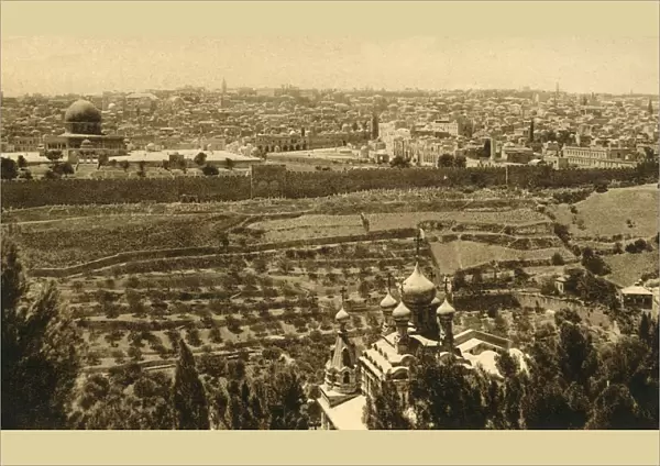 Jerusalem from the Mount of Olives, c1918-c1939. Creator: Unknown