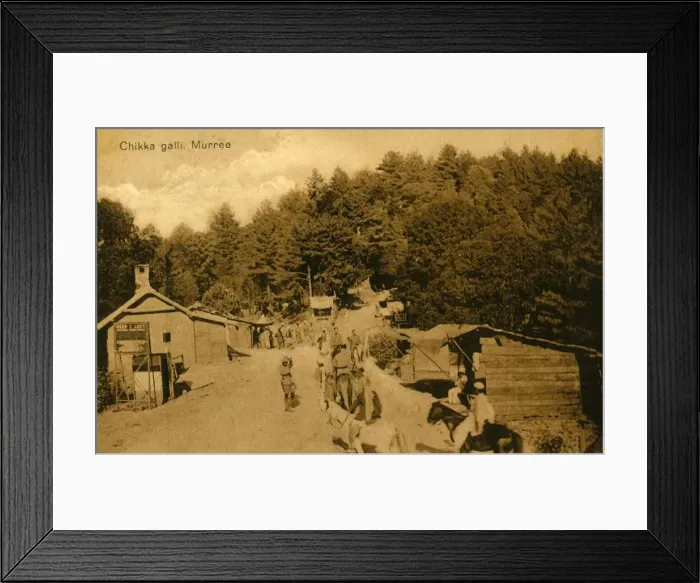Framed Print : Chikka Galli, Murree, c1918-c1939. Creator: Unknown Framed Print : Chikka Galli, Murree, c1918-c1939. Creator: Unknown