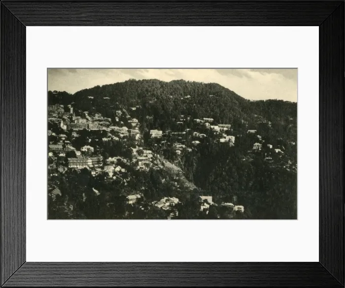 Framed Print : General View of Jakko, Simla, c1918-c1939. Creator: Unknown Framed Print : General View of Jakko, Simla, c1918-c1939. Creator: Unknown