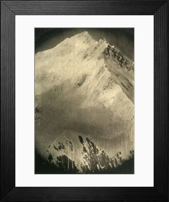 Framed Print : North East Ridge of Mount Everest, c1918-c1939. Creator: Unknown Framed Print : North East Ridge of Mount Everest, c1918-c1939. Creator: Unknown
