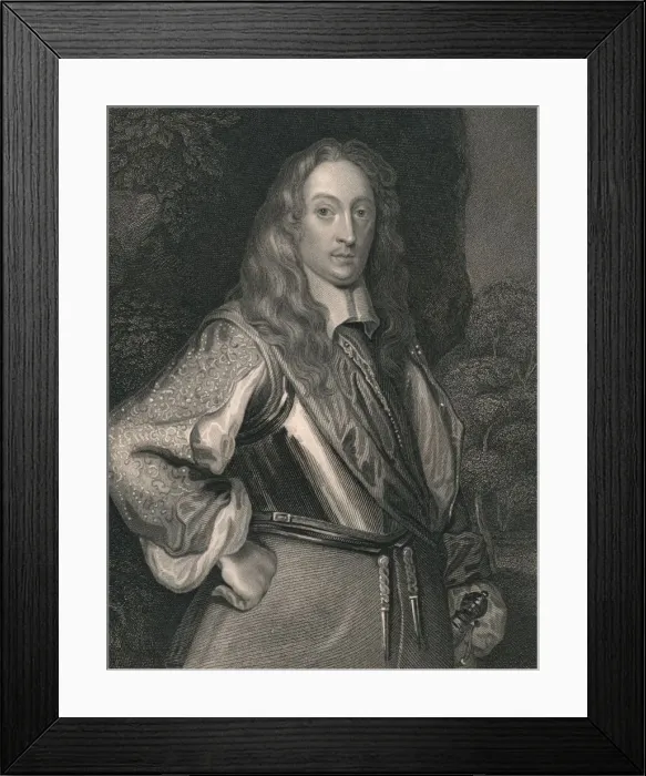 Framed Print : Robert Greville, Lord Brooke. From the original, in the collection of The Right Framed Print : Robert Greville, Lord Brooke. From the original, in the collection of The Right
