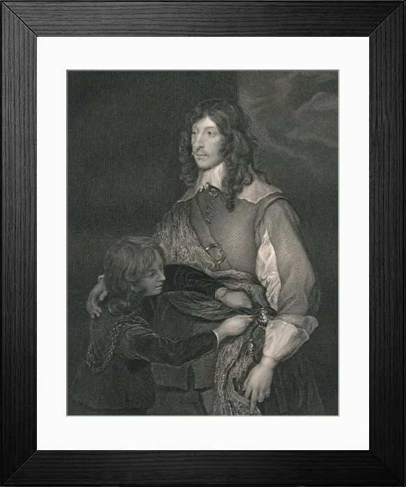 Framed Print : George, Lord Goring, (early-mid 19th century). Creator: Henry Thomas Ryall Framed Print : George, Lord Goring, (early-mid 19th century). Creator: Henry Thomas Ryall