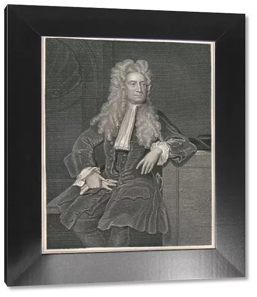 Sir Isaac Newton, c1700, (early-mid 19th century). Creator: William Thomas Fry