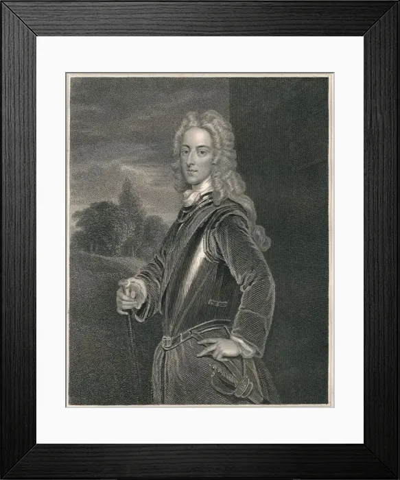 Framed Print : John, Duke of Montagu, (early-mid 19th century). Creator: William Finden