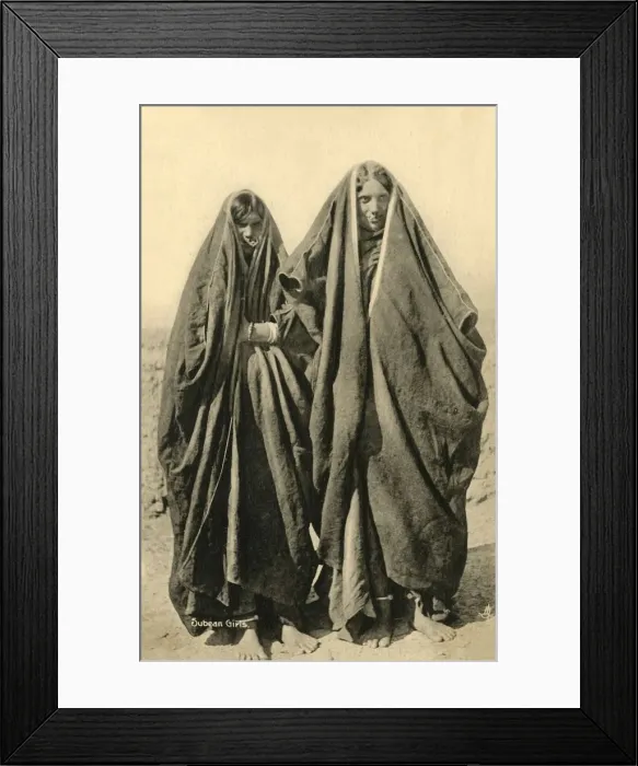 Framed Print : Subean Girls, c1918-c1939. Creator: Unknown Framed Print : Subean Girls, c1918-c1939. Creator: Unknown