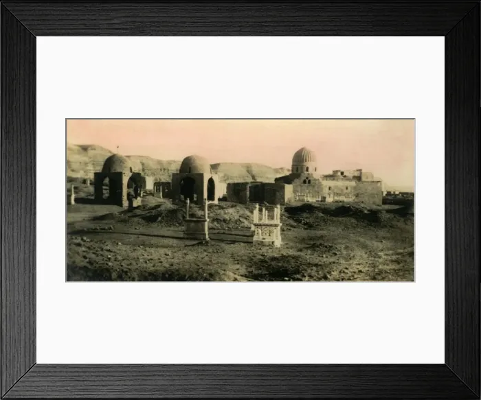 Framed Print : Cairo: The Khalifa Tombs, c1918-c1939. Creator: Unknown Framed Print : Cairo: The Khalifa Tombs, c1918-c1939. Creator: Unknown