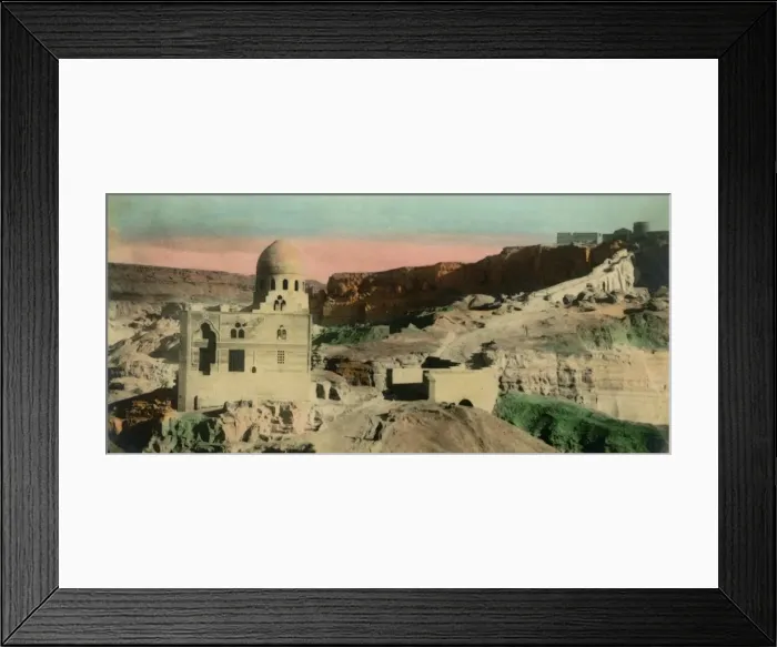 Framed Print : Cairo: Mount of the Mokattam, c1918-c1939. Creator: Unknown Framed Print : Cairo: Mount of the Mokattam, c1918-c1939. Creator: Unknown