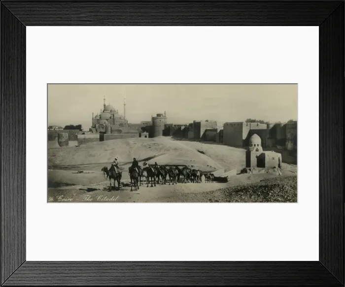 Framed Print : Cairo - The Citadel, c1918-c1939. Creator: Unknown Framed Print : Cairo - The Citadel, c1918-c1939. Creator: Unknown